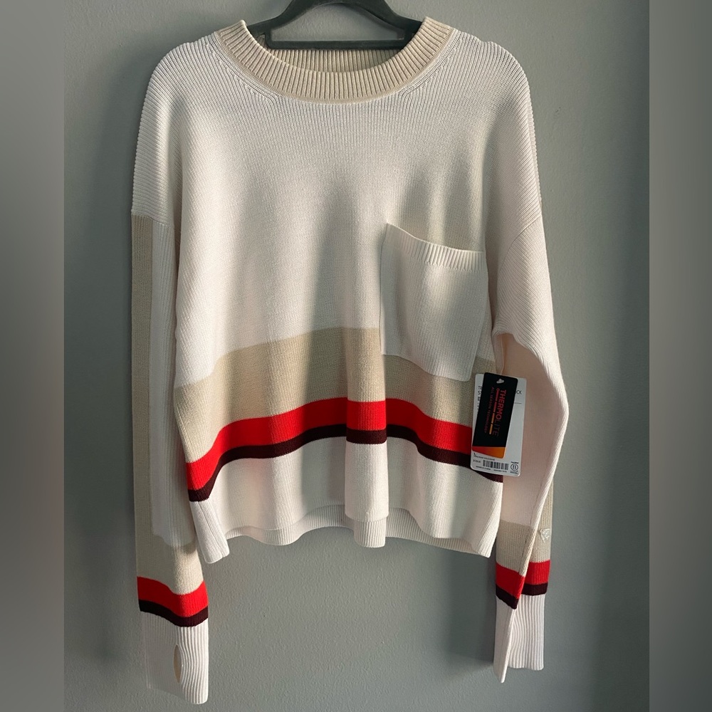 Athleta - NWT Trailhead Colorblock Sweater size Large